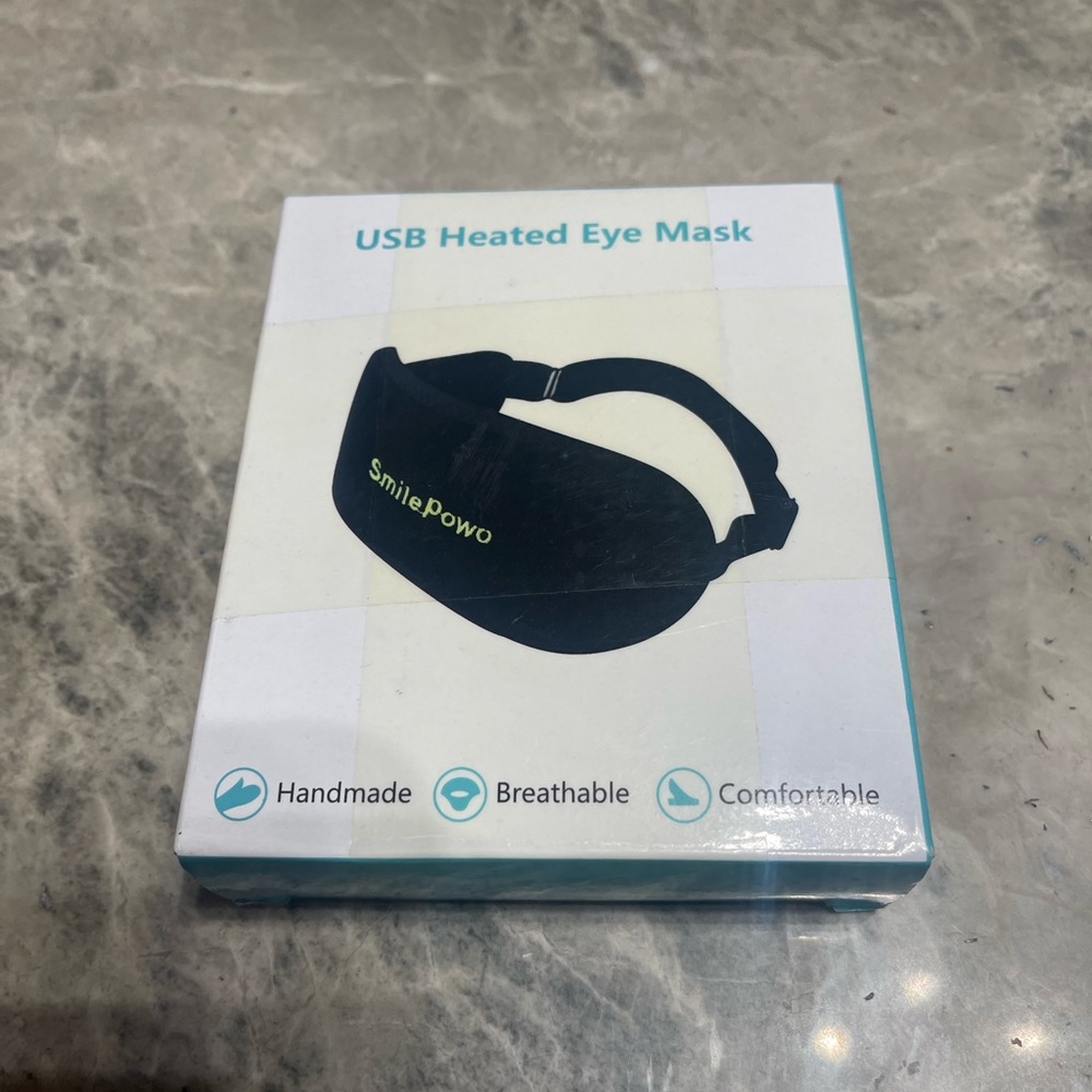 USB heated eye mask